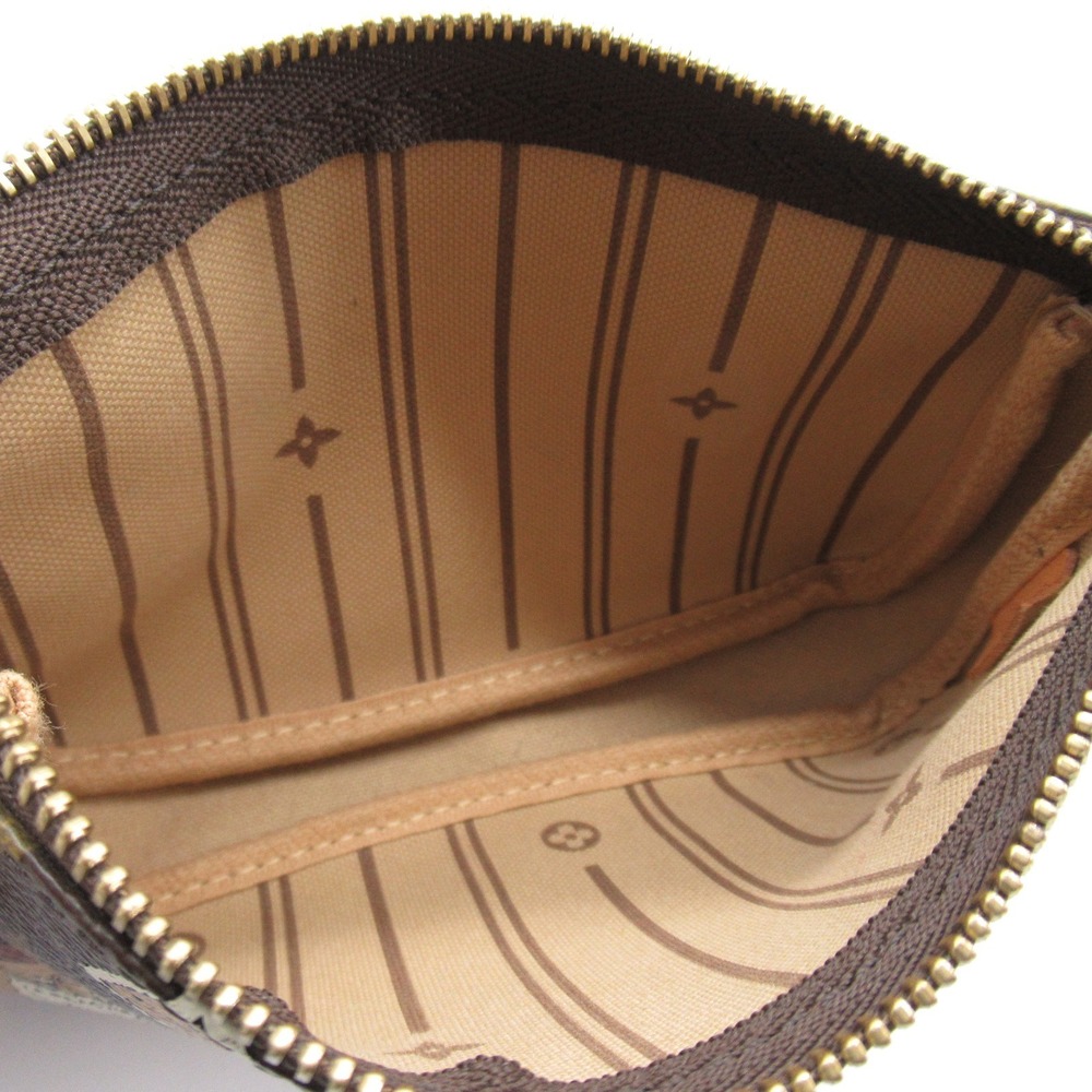 Louis Vuitton Accessory Mini Patch Brown Pouch Po… - image 5